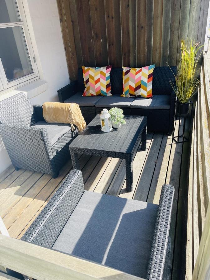 Aday - Central Terrace Apartment In Hjorring Ngoại thất bức ảnh